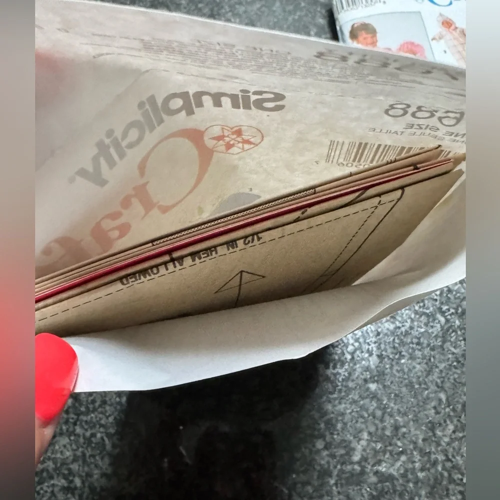 5 Sewing Craft Baby Doll Child Clothing Patterns Butterick Simplicity New & Used - Picture 8 of 12